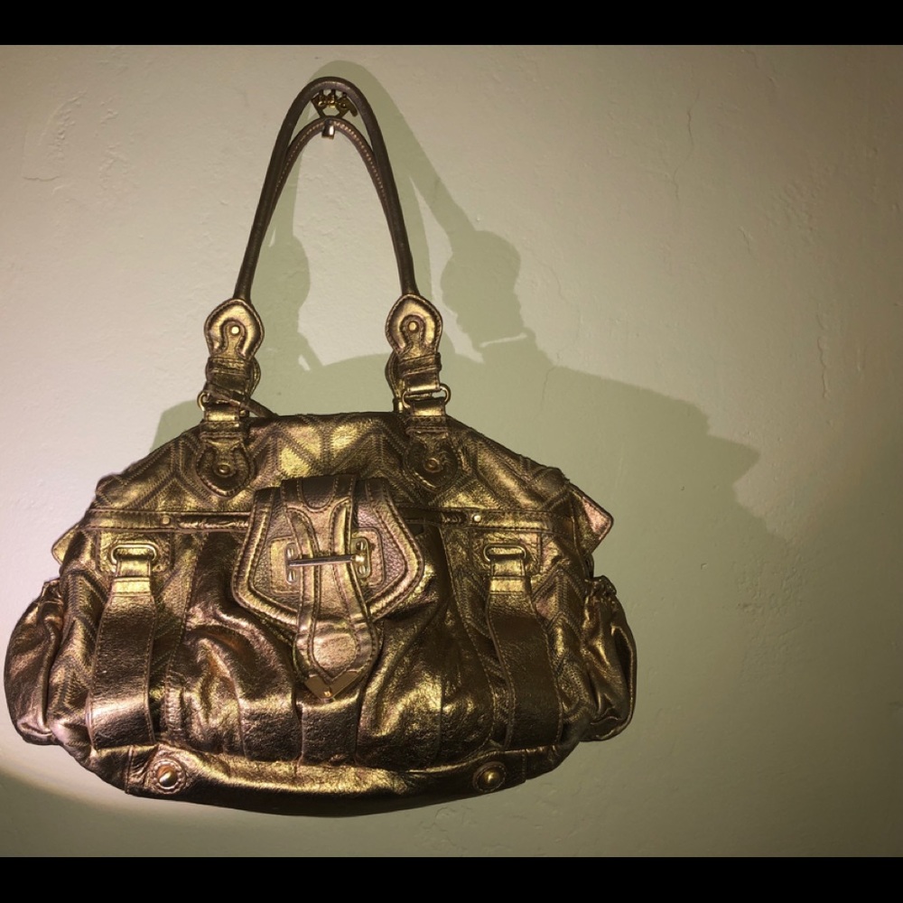 Lockhart Tote Purse Gold